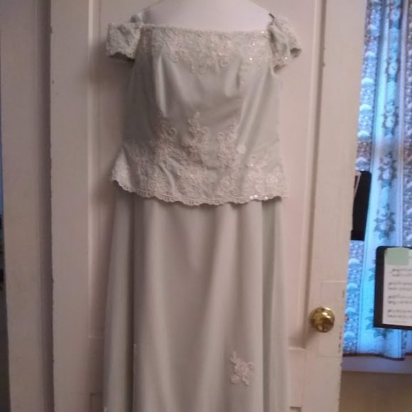 David's Bridal Dresses Davids Bridal Mint Green Lace And Tulle